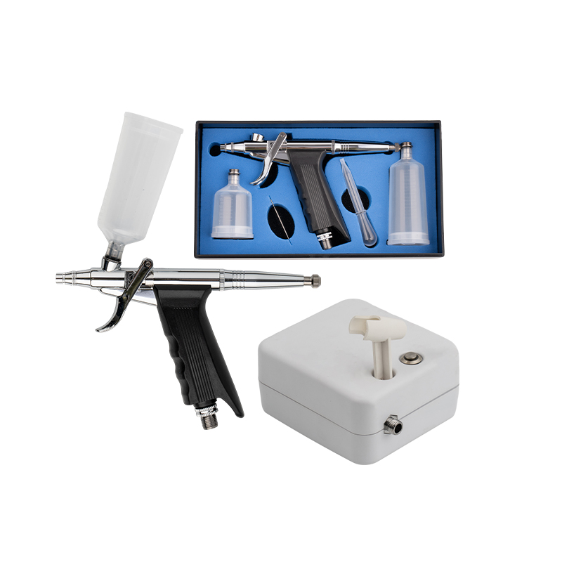 کیت برس هوای کوچک دستی TM1003 TM116A-1 برای برنزه کردن